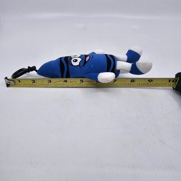 Crayola Crayon Cerulean Blue Plush Keychain Toy 2023 7 in - Picture 9 of 10